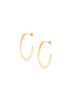 Karen Millen Textured Twist Hoop Earring  - Image 2
