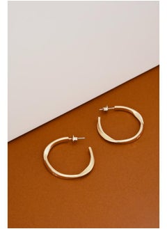 Karen Millen Textured Twist Hoop Earring  - Image 3