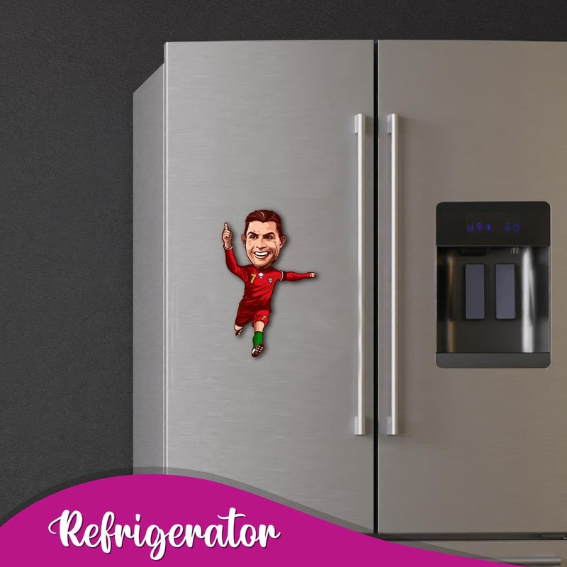 Click n ship Ronaldo Run Kitchen Fridge Magnet - Image 2