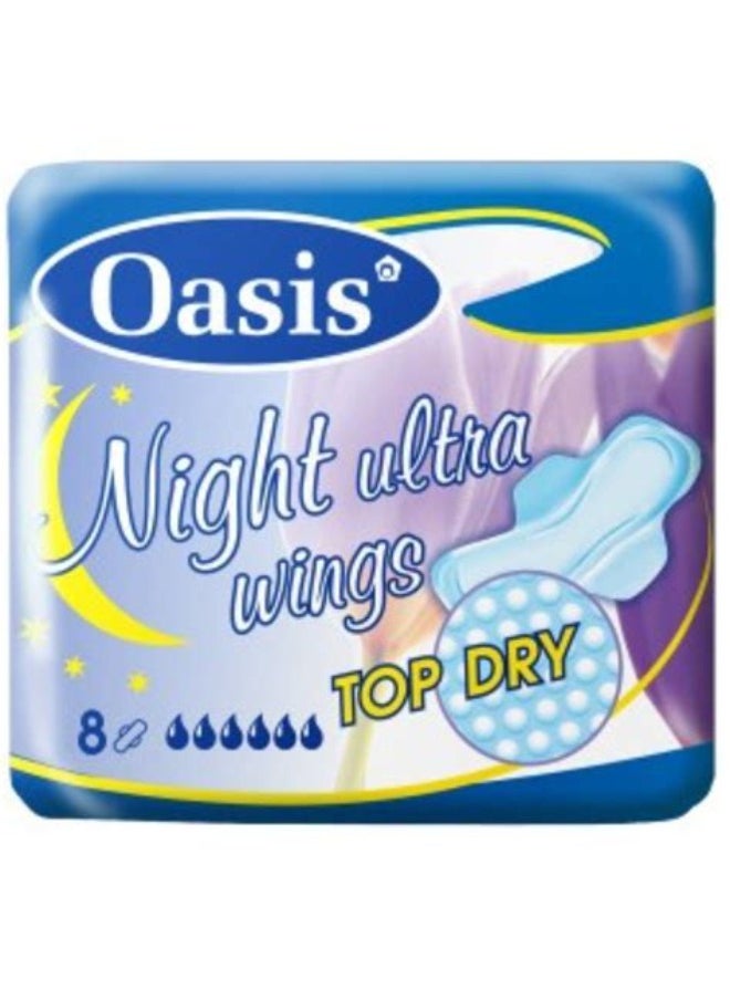 Oasis Lil Oasis Dry Top Wings 8 Pieces 