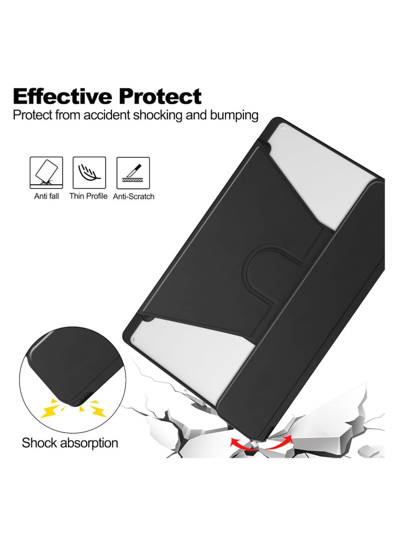 General - Phone case for Samsung Galaxy Tab S10 Ultra, soft leather pen tray design ultra-thin smart magnetic back, 360° rotating tri-fold stand case for Samsung Galaxy Tab S10 Ultra - Image 1