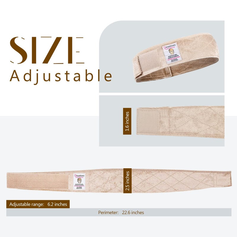 Dreamlover Wig Grip Band for Women, Nude, 2 Pieces - Image 3