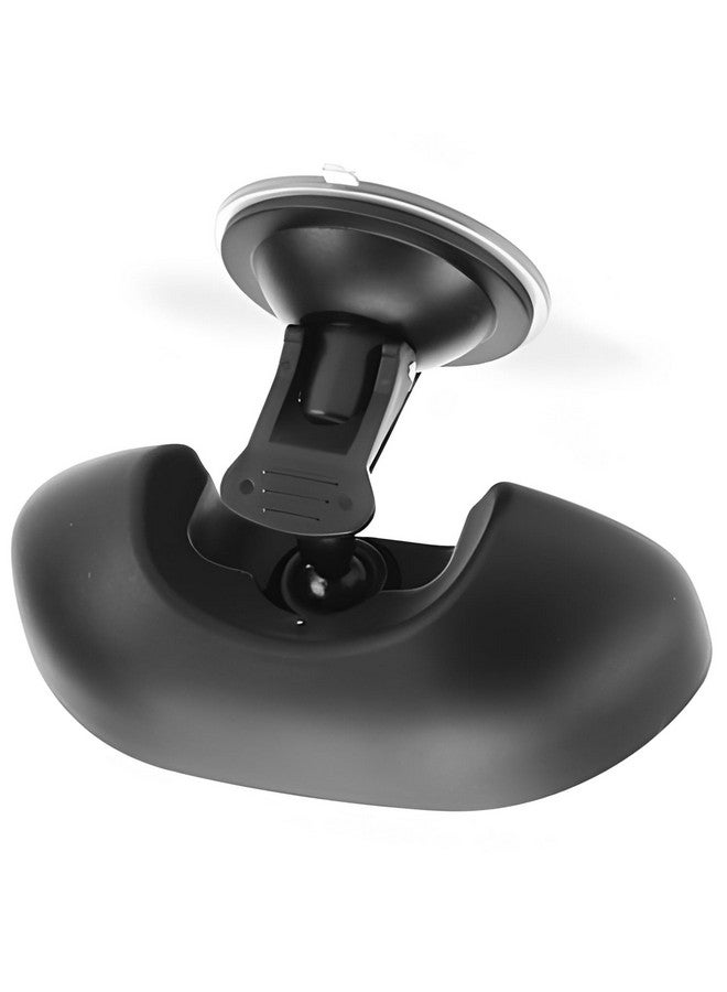 GARASANI Universal Car Baby Mirror 360 Degree suction cup type Car Back Seat Baby View Mirror Adjustable Auxiliary Rear View Mirror 5.9Inch - Black - Image 4