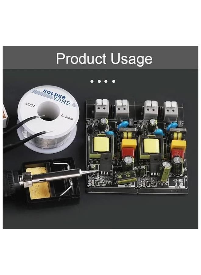 3Pcs Solder Wire For Electronic Soldering Tin Lead Rosin Core Solder Wire Wick Repairing Wires Circuit Board Jewellery 63 To 37 0.8MM100g - Image 2