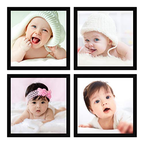 ArtX Paper Cute Baby Poster For Pregnant Women, Baby Photos, Boy Poster for Wall, Cute Large Posters in Room, Cute Smiling Baby Poster, Multicolor, Baby, 13X13 in (Set of 4) - Image 1
