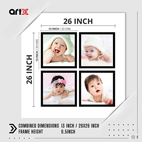 ArtX Paper Cute Baby Poster For Pregnant Women, Baby Photos, Boy Poster for Wall, Cute Large Posters in Room, Cute Smiling Baby Poster, Multicolor, Baby, 13X13 in (Set of 4) - Image 3