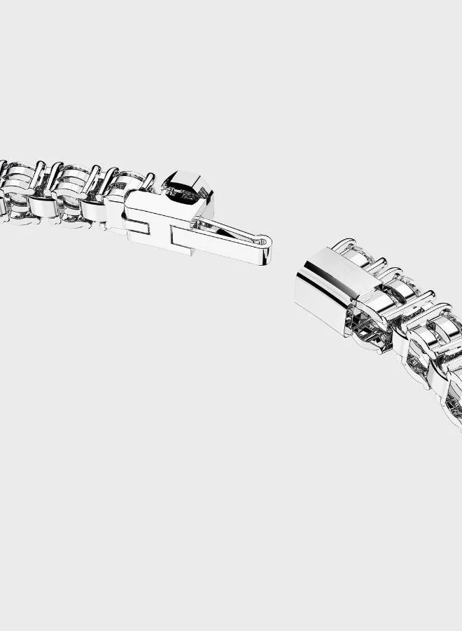 SWAROVSKI  Matrix Rhodium Plated Bracelet for Women | Best Price UAE