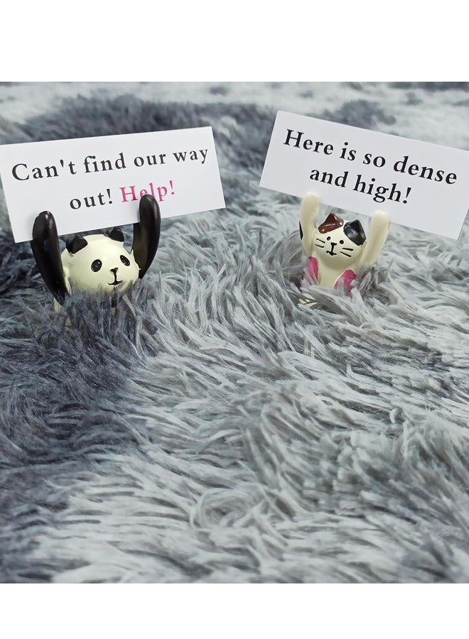 Optico Soft Round Rugs Fluffy Circle Rugs Tie Dyed Light Grey Circular Rugs for Kids Room Decor Comfy Furry Area Rugs Plush Fuzzy Nursery Rugs - Image 4