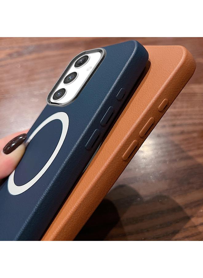 S-TOP Case For Samsung Galaxy A14 5G Leather Texture Design MagSafe Full Coverage Phone Case - Image 3