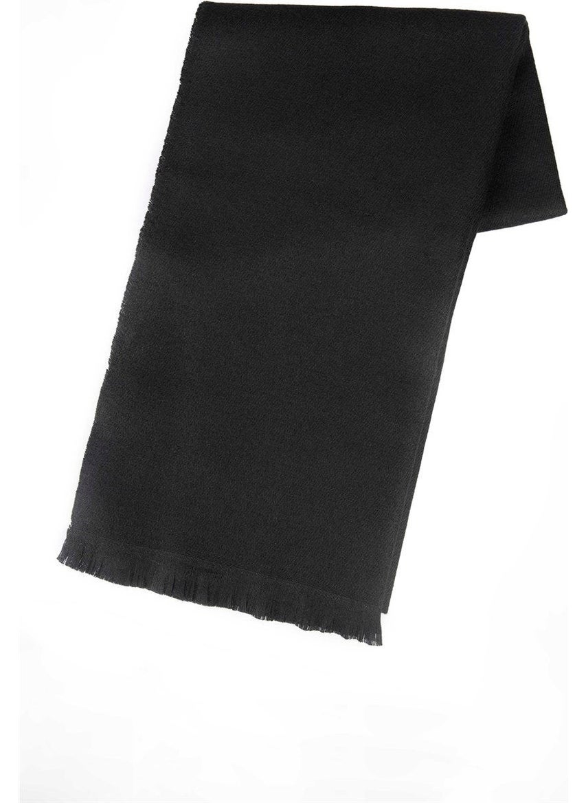 Winter Men's Black Scarf - pzsku/Z20509770B7B6A78FCACBZ/45/_/1734372756/45eb01ae-5baf-4495-bcaa-2297db883ded