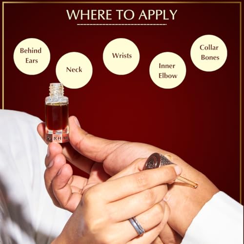 Dukhni Dehn Al Oud Attar For the Oud Connoisseur Authentic Arabic Fragrance Oil Special Luxury Ramadan Eid gift 1 bottle x 6ml Arabian Perfume Oil - Image 3
