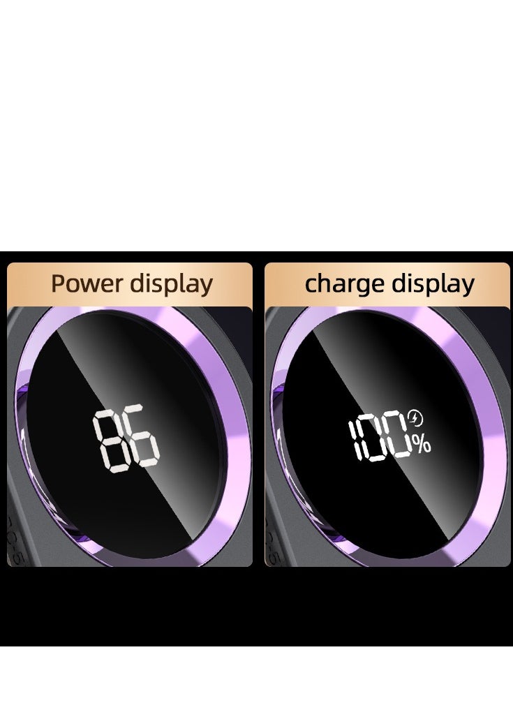 ABJ - Gray Rechargeable Fabric Shaver with Digital Display – 6-Blade Design & Safety Lock for Removing Fuzz, Pills, and Lint from Clothes, Furniture, Sofas & Blankets - Image 1