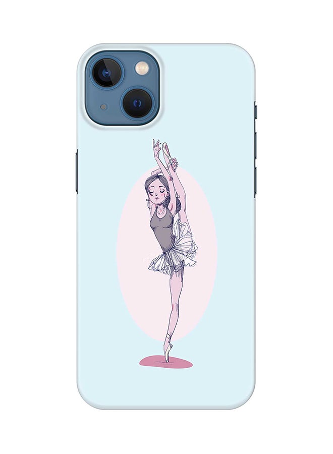 Stylizedd Case for Apple iPhone 14 Plus Case Slim Snap Classic Series Mobile Cover Hard PC Shield Matte Finish Print - Flying Ballerina