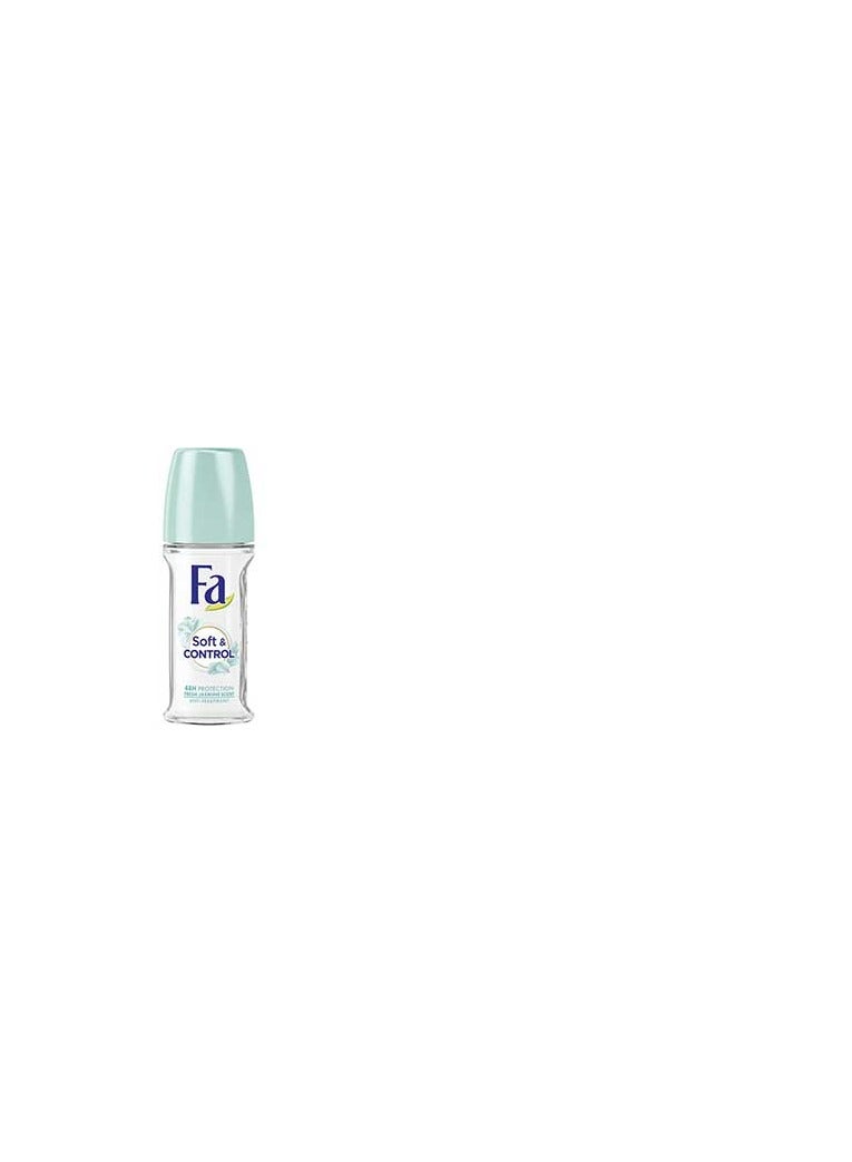 Fa Soft & Control Antiperspirant Roll-On for Unisex - 50 ml