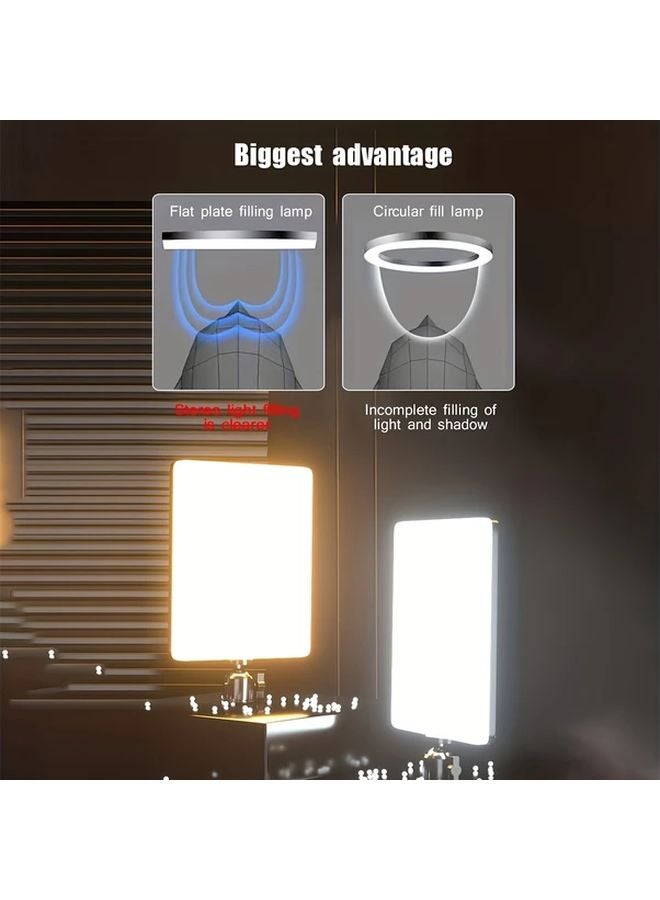 10 بوصة حلقة إضاءة LED مع حامل ثلاثي القوائم حامل هاتف سطوع قابل للتعديل - Image 5