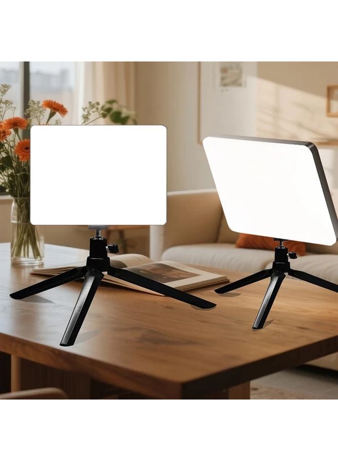 10 بوصة حلقة إضاءة LED مع حامل ثلاثي القوائم حامل هاتف سطوع قابل للتعديل - Image 2