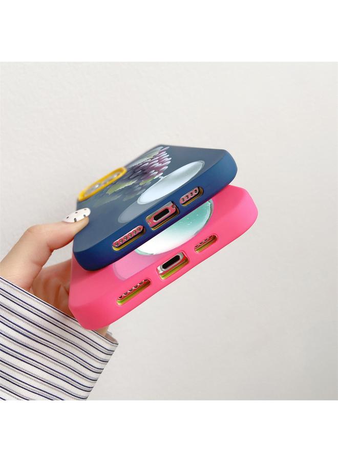 S-TOP Case For iPhone XS Max Grape Pattern PC Hybrid TPU Phone Case - Image 5