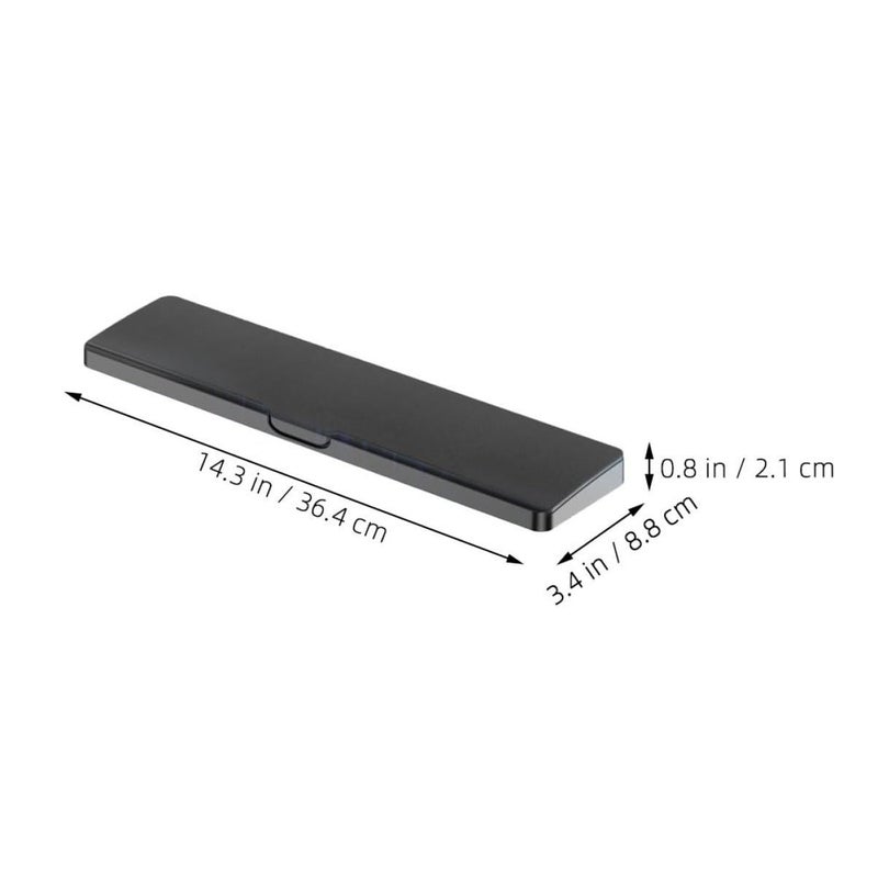 Large Size Memory Foam Wrist Rest Mouse Pad Keyboard Desk Pad With Storage Pocket - Image 3