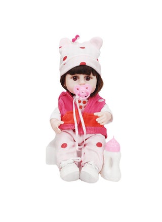 Rebirth Baby Doll, 38cm Realistic Vinyl Dolls, Interactive Children's Toys, Early Education Tools That Help Infants and Toddlers Grow and Develop - pzsku/Z205161233D2841C8797CZ/45/_/1683618753/c0f9e800-f6cc-46cf-9db3-7993e4d4d034