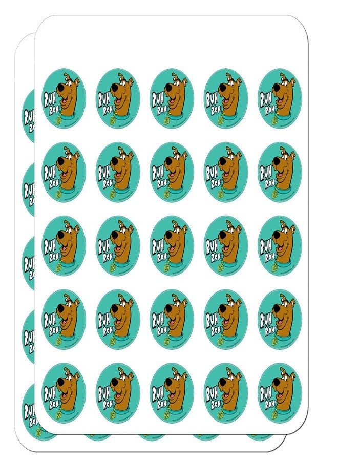 GRAPHICS & MORE Scooby-Doo Ruh Roh Planner Calendar Scrapbooking Crafting Stickers - Image 1