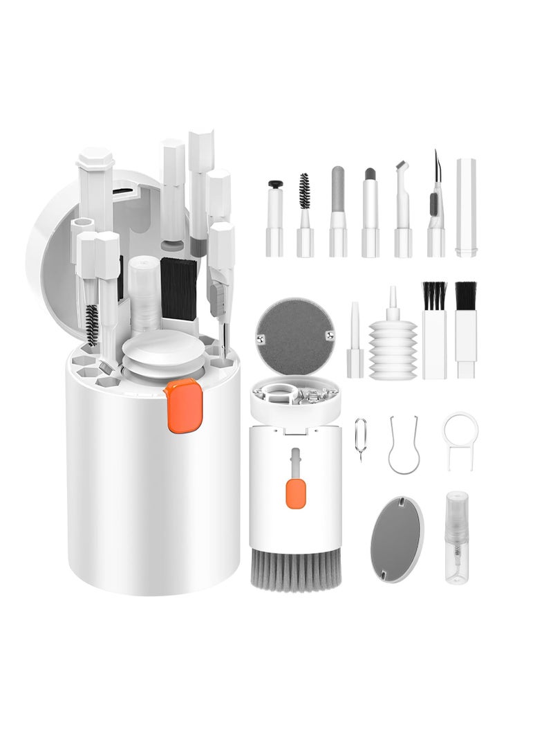 20 in 1 Electronic Cleaner Kit, Keyboard Cleaner Kit with Brush for Airpods Pro, Keyboard, Laptop, Phone, PC Monitor - Image 1