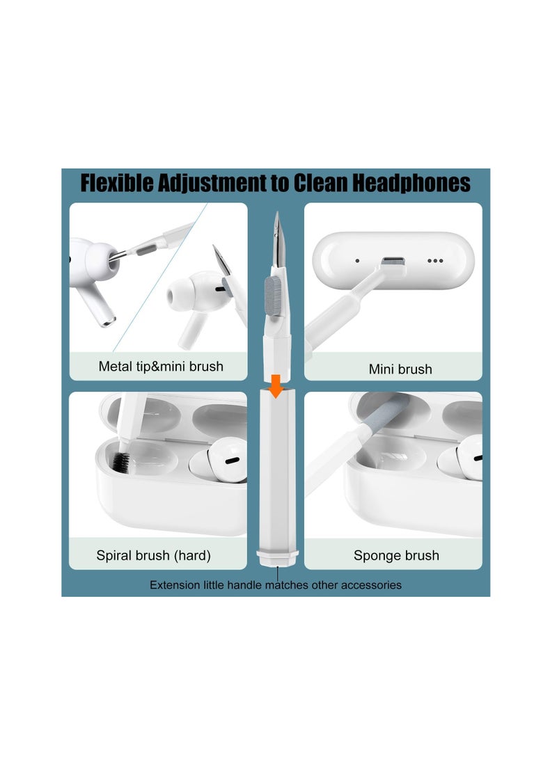 20 in 1 Electronic Cleaner Kit, Keyboard Cleaner Kit with Brush for Airpods Pro, Keyboard, Laptop, Phone, PC Monitor - Image 2