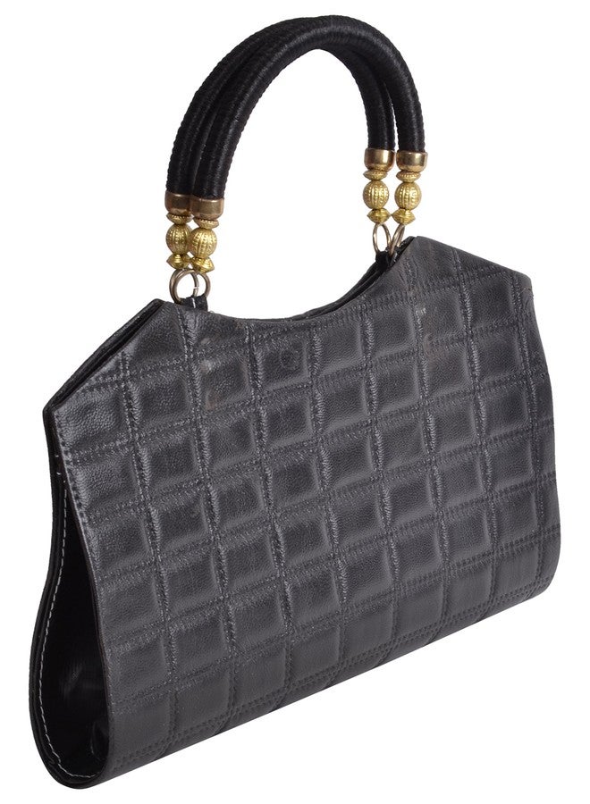 Ledera Women's Handbag (Black, 305) - Image 2