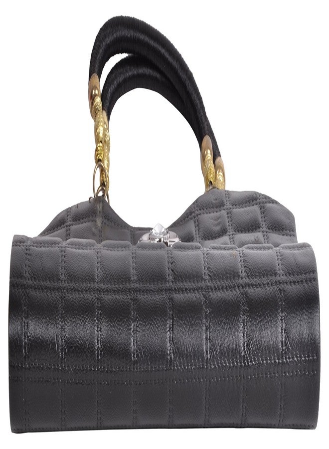 Ledera Women's Handbag (Black, 305) - Image 4
