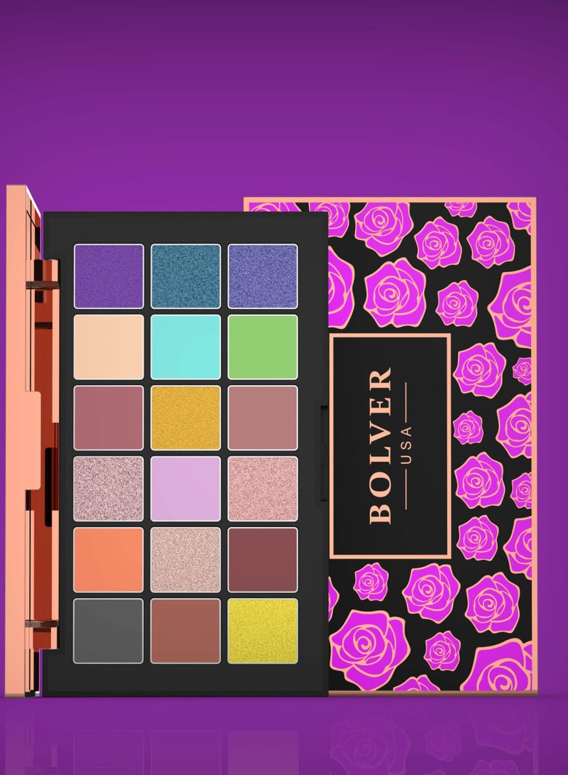 BOLVER Eyeshadow Palette in 18 Shades – E05 - Image 1