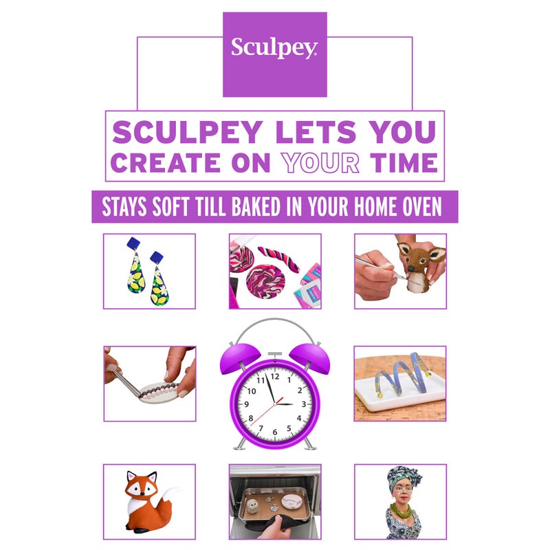 Sculpey Polyform Super Sculpey Ultralight White, Lightweight, Non Toxic. Soft, Sculpting Modeling Polymer clay, Oven-bake clay, 8 oz bar. Great for all advanced sculptors, artists and cosplayers. - Image 4