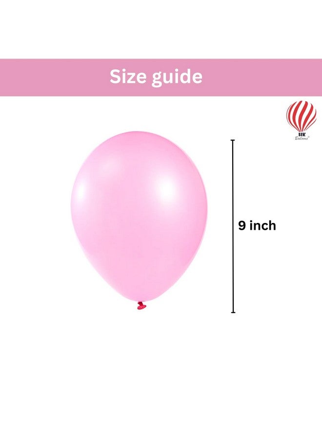 هونج كونج بالونز مجموعة بالونات هونج كونج من 30 بالونة باللونين الوردي والأبيض، زينة لحفل استقبال المولود الجديد، مناسبة لجلسات تصوير الحمل، وحفلات استقبال المولود الجديد. - Image 3