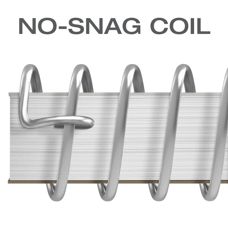 Oxford Spiral Notebook 6 Pack, Bulk Wide Ruled Spiral Notebooks for School, 1 Subject Journal, Wide Ruled Paper, 8 x 10-1/2 Inch, Blue, Yellow, Red, Light Blue, Green and Black, 70 Sheets (65010) - Image 5