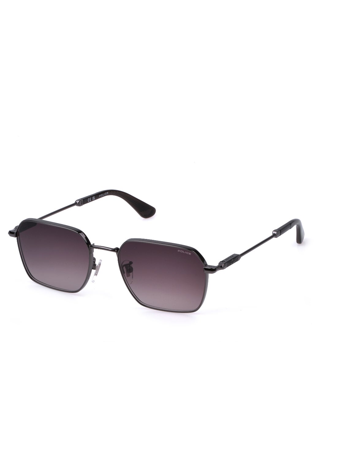 POLICE Men's Metal Sunglasses SPLN41M550568 Lens Size: 55 Mm