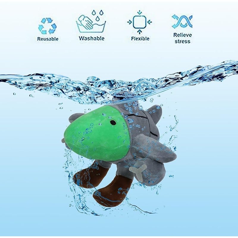 TBKETR Italian Brainrot,Tung Tung Tung Sahur Plushies Toy 19inch for Fans Gift, Soft Stuffed Animal Pillow for Home Kids' Bedroom Decor, Birthday  Choice for Boys Girls (Crocodile Plane) - Image 4
