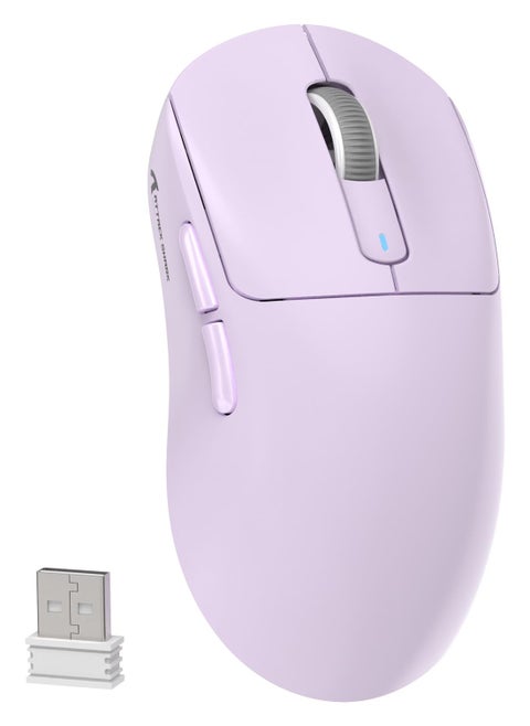 X3 Lightweight Wireless Gaming Mouse with Tri-Mode 2.4G/USB-C Wired/Bluetooth,Up to 26K DPI, PAW3395 Optical Sensor,5 programmable Buttons for PC/Laptop/Win/Mac