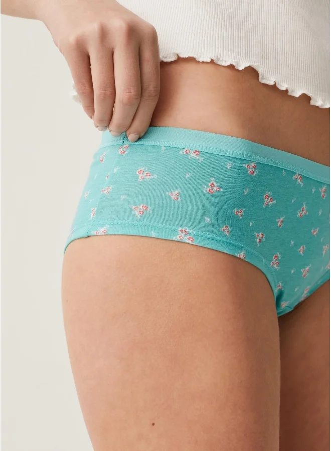 Ovs Five-pack organic stretch cotton knicker shorts
