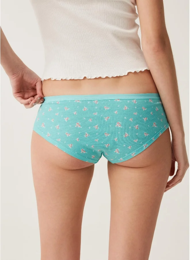 Ovs Five-pack organic stretch cotton knicker shorts