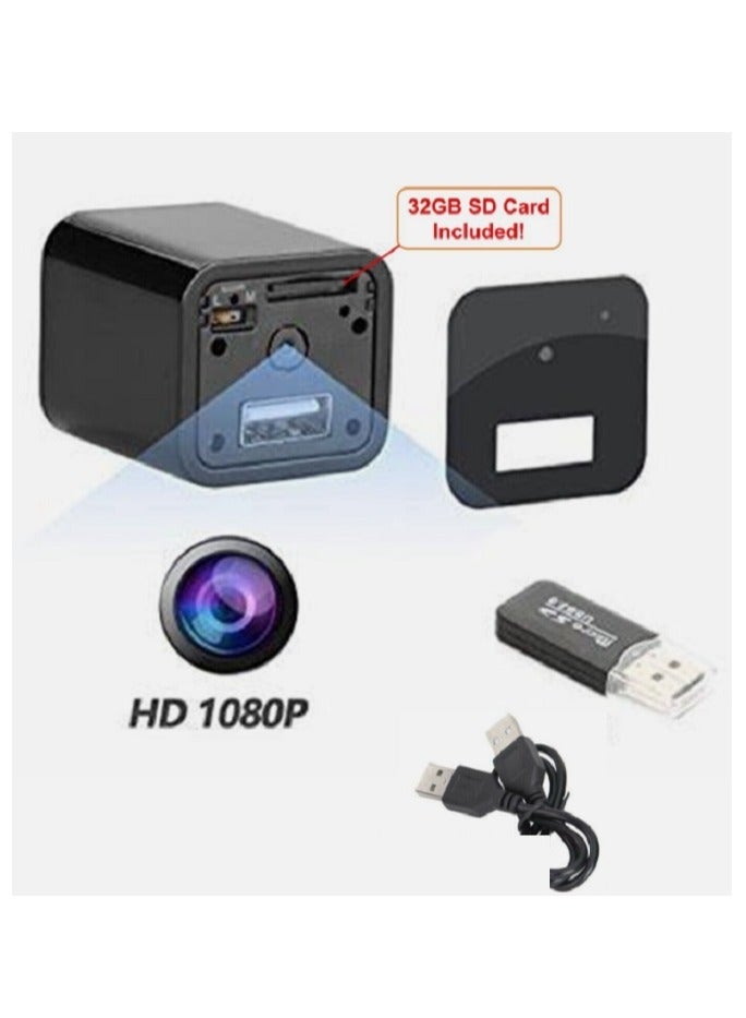 ChargerCity HD 1080p USB Camera Mini Hidden Spy Surveillance DVR Charger Motion Detect 32gb - Image 1