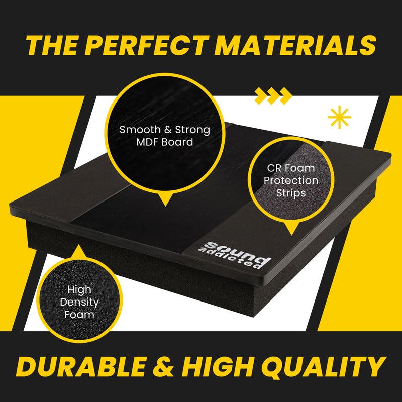 Sound Addicted VibeBoss P10 - Acoustic Isolation Platform Suitable for 8-10 inches Subwoofers (13.7'' x 15.7'' x 2.5'') - Image 5