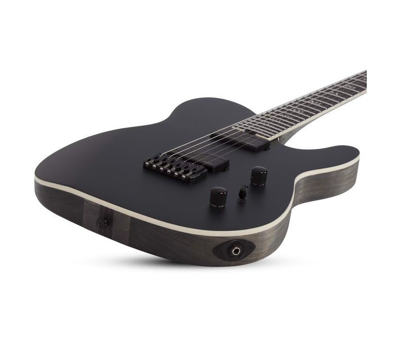 Schecter جيتار كهربائي شيكتر 1342 PT SLS Elite Evil Twin - أسود ساتان - Image 3