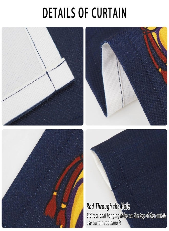 CosInStyle Japanese Noren Curtain Short Entrance Hallway Hanging Flag 4 Pannel Shiba Inu Culture Theme Printed Doorway Curtain Tapestry for Restaurant Home Decor with Velcro Double-Sided Tape (Shiba Theme) - Image 5