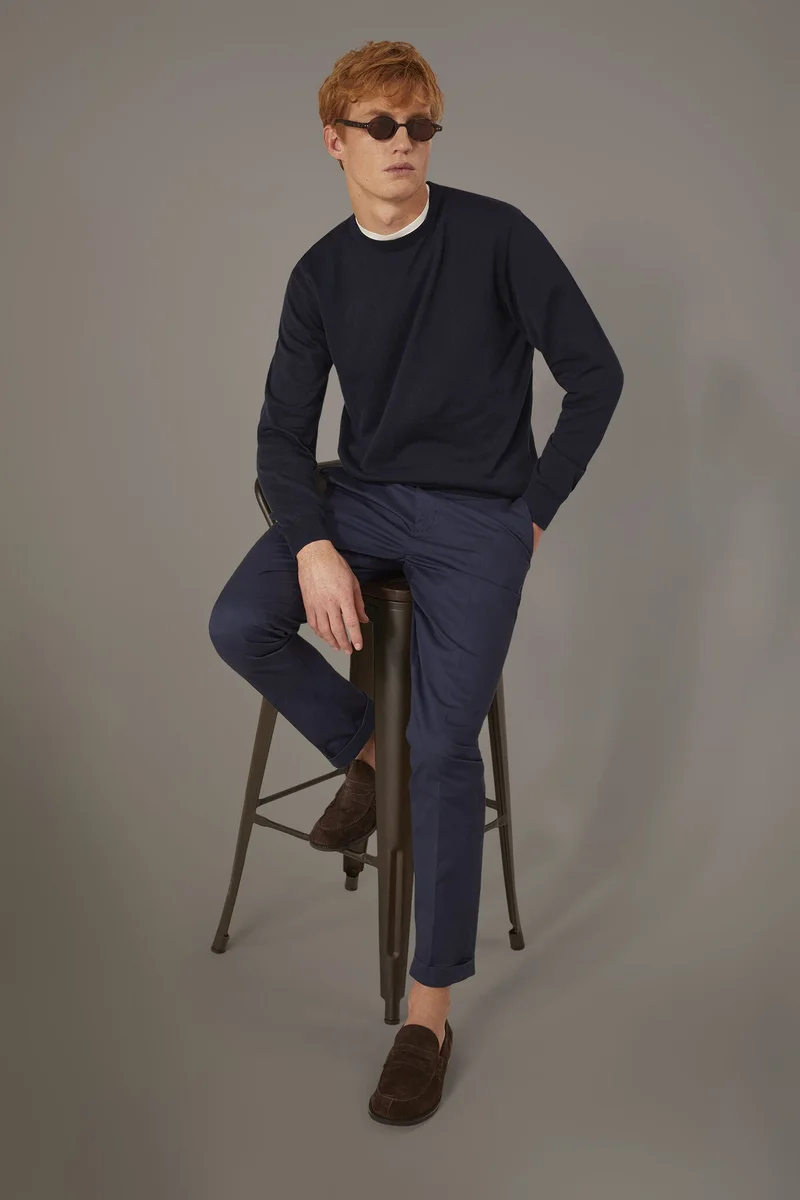 Classic chino trousers - Royal