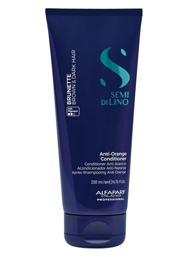 Alfaparf Milano Semi Dilino Brunette Anti-Orange Conditioner 200Ml