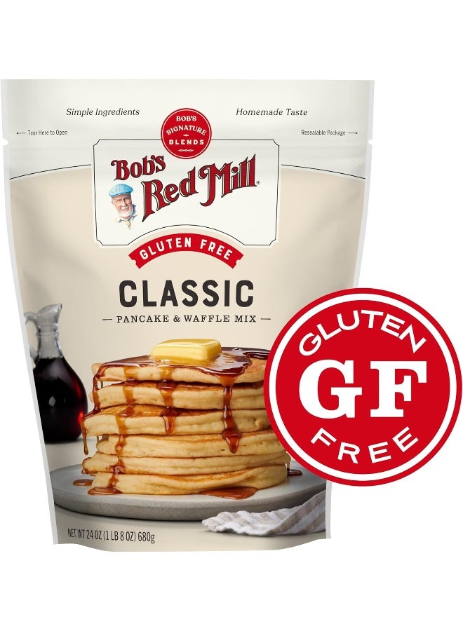 Bob's Red Mill Gluten Free Pancake Mix, 24oz (Pack of 4) - Whole Grain, Non-GMO, Kosher - Image 4