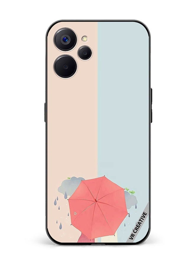 VR CREATIVE Protective Case Cover For Realme 10 5G Umbrella Design Multicolour - Image 1