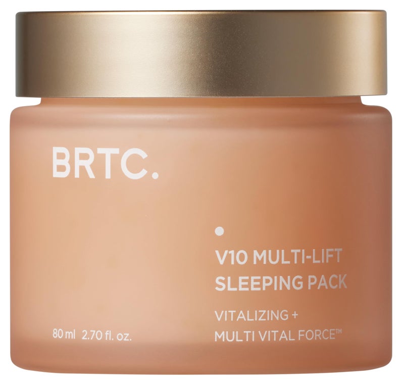 BRTC V10 Multi-Lift Sleeping Pack | Overnight Mask for Face Moisturizer, Moisturizing and Nourishing | Korean Skincare (80 ml, 2.70 oz) - Image 1