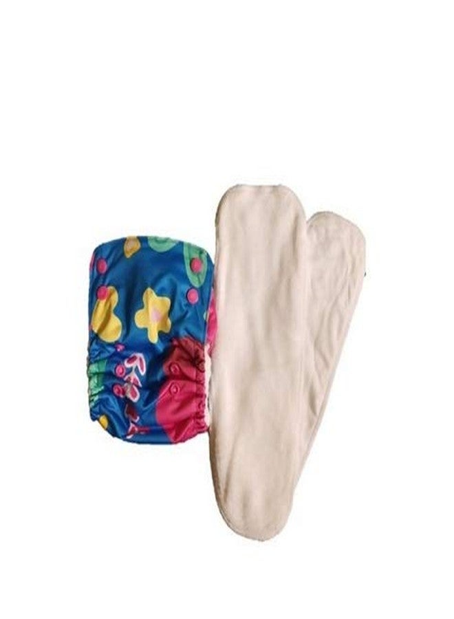 Kindermum Nano AIO All-in-One Cloth Diaper | Random Jungle Print | Freesize Adjustable Diaper for 3 Months to 4 Years | With GOTS Certified 100% Organic Cotton Inserts | Reusable & Washable (5-17 kg) - Image 4