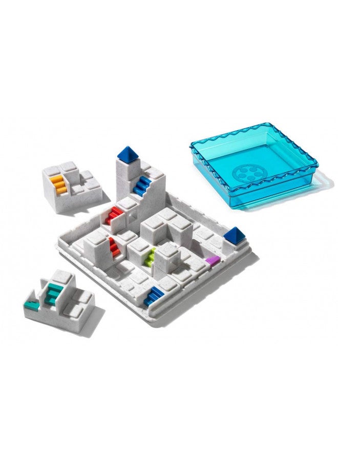 SmartGames لعبة سمارت غيمز هروب أتلانتس؛ لعبة سفر لبناء المسارات ثلاثية الأبعاد للأطفال والبالغين، تركز على مهارات STEM لبناء المهارات الإدراكية - لعبة تحدي للذكاء للأعمار من 8 سنوات وما فوق، 60 تحديًا. - Image 3