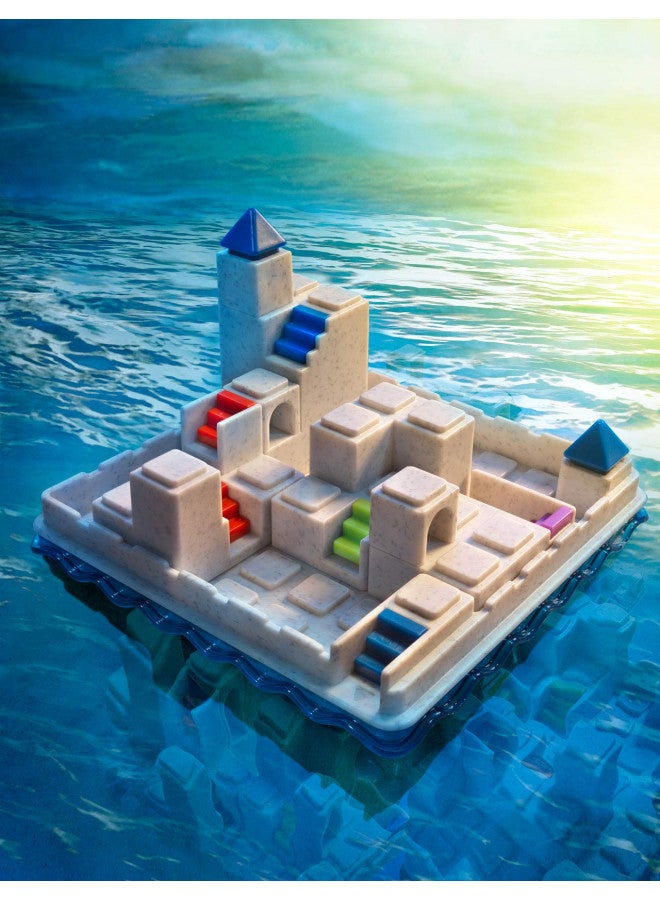 SmartGames لعبة سمارت غيمز هروب أتلانتس؛ لعبة سفر لبناء المسارات ثلاثية الأبعاد للأطفال والبالغين، تركز على مهارات STEM لبناء المهارات الإدراكية - لعبة تحدي للذكاء للأعمار من 8 سنوات وما فوق، 60 تحديًا. - Image 4