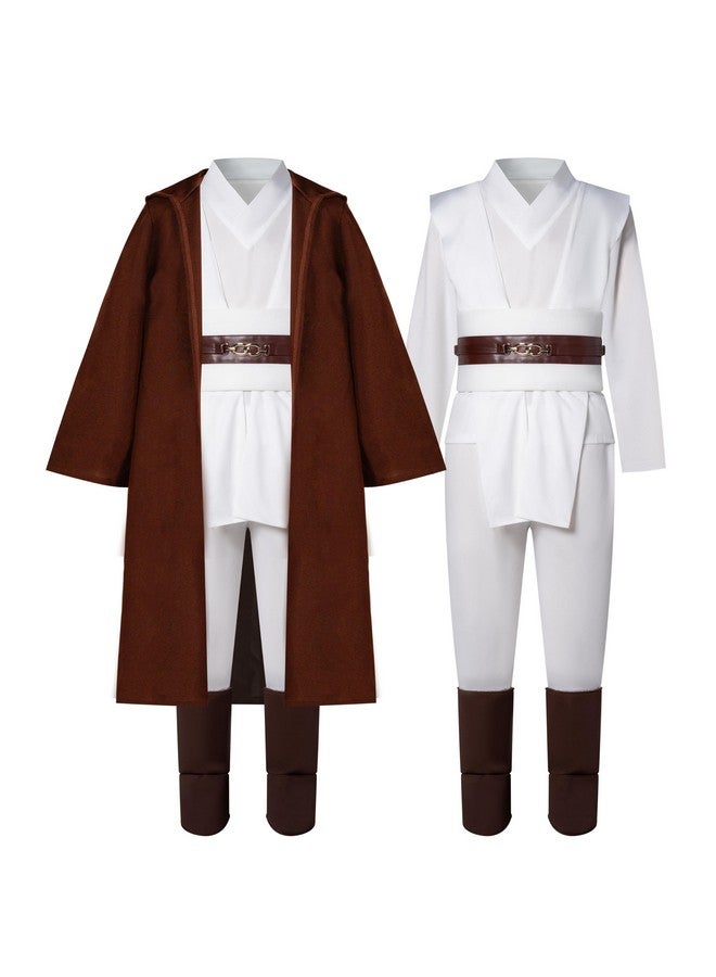 Spooktacular Creations Spooktacular Creations Halloween Costume for Boys, Kids Knight Costume with Rope, Tunic, Belt, Pants, Shoe Covers for Boys Halloween Party Role Play(Large(10-12 yrs))  - Image 1